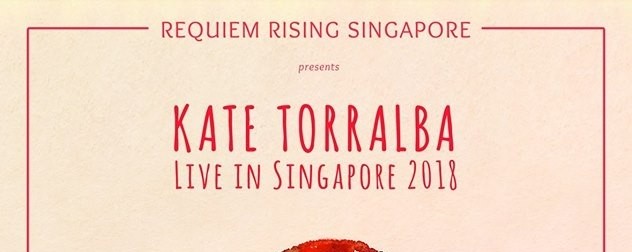 Kate Torralba Live in SG 2018